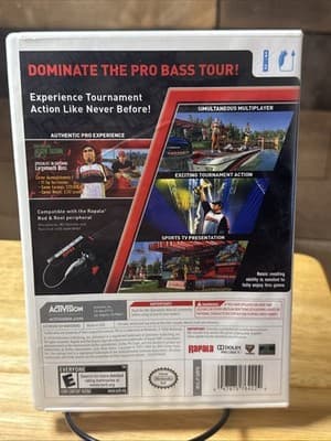 Rapala Pro Bass Fishing (2010) – Nintendo Wii – Nintendo – Activision – Complete - Thumbnail 2