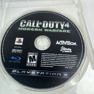 Call of Duty 4 Modern Warfare (2007) – PlayStation 3 – Sony – Infinity Ward - Thumbnail 4