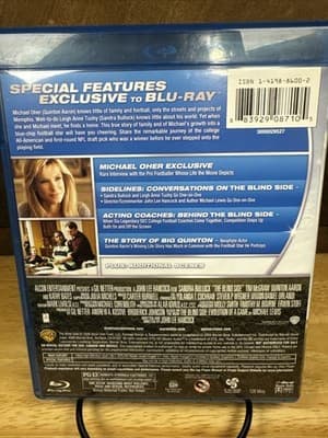 The Blind Side (2009) – Blu-ray – Sandra Bullock – Warner - Thumbnail 2