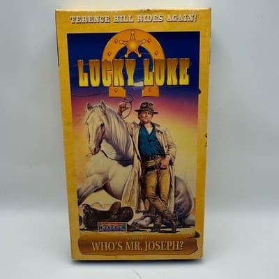 Lucky Luke Volume 1 Who's Mr. Joseph? VHS 1995 Terence Hill Western Magnum Video