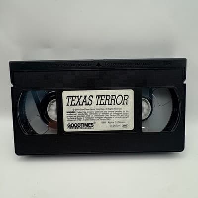 Texas Terror VHS John Wayne George Gabby Hayes GoodTimes Home Video Western B&W - Thumbnail 3