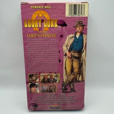 Lucky Luke Volume 6 Lukes Fiancee VHS 1995 Terence Hill Magnum Video Western - Thumbnail 2