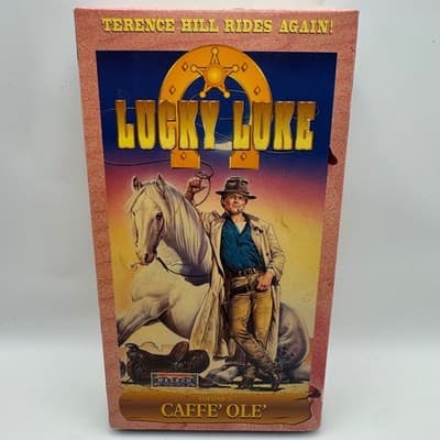 Lucky Luke Vol 5 Caffe' Ole' VHS 1995 Terence Hill Magnum Video Western Comedy