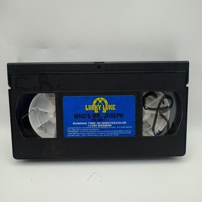 Lucky Luke Volume 1 Who's Mr. Joseph? VHS 1995 Terence Hill Western Magnum Video - Thumbnail 3