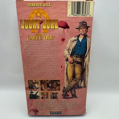 Lucky Luke Vol 5 Caffe' Ole' VHS 1995 Terence Hill Magnum Video Western Comedy - Thumbnail 2