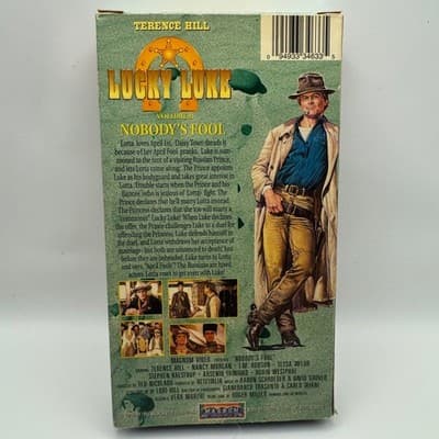 Lucky Luke Volume 8 Nobody's Fool VHS 1995 Terence Hill Western Comedy Magnum - Thumbnail 2