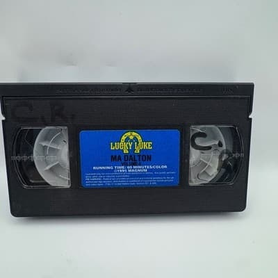 Lucky Luke Volume 4 Ma Dalton VHS 1995 Terence Hill Magnum Video Western Comedy - Thumbnail 3
