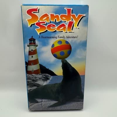 Sandy the Seal VHS 1996 Family Adventure Movie Gemstone Entertainment