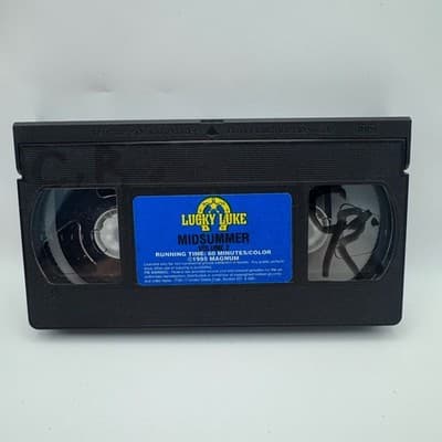 Lucky Luke Volume 2 VHS 1995 Terence Hill Western Comedy Magnum Video - Thumbnail 3