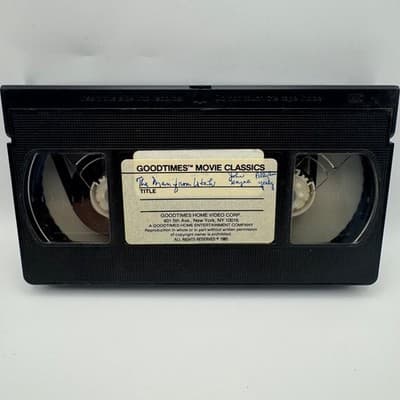 John Wayne The Man From Utah VHS 1934 Western Movie Goodtimes Home Video 5175 - Thumbnail 3