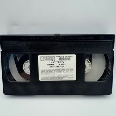 Last Train From Gun Hill VHS Kirk Douglas Anthony Quinn Western StarMaker 1991 - Thumbnail 3