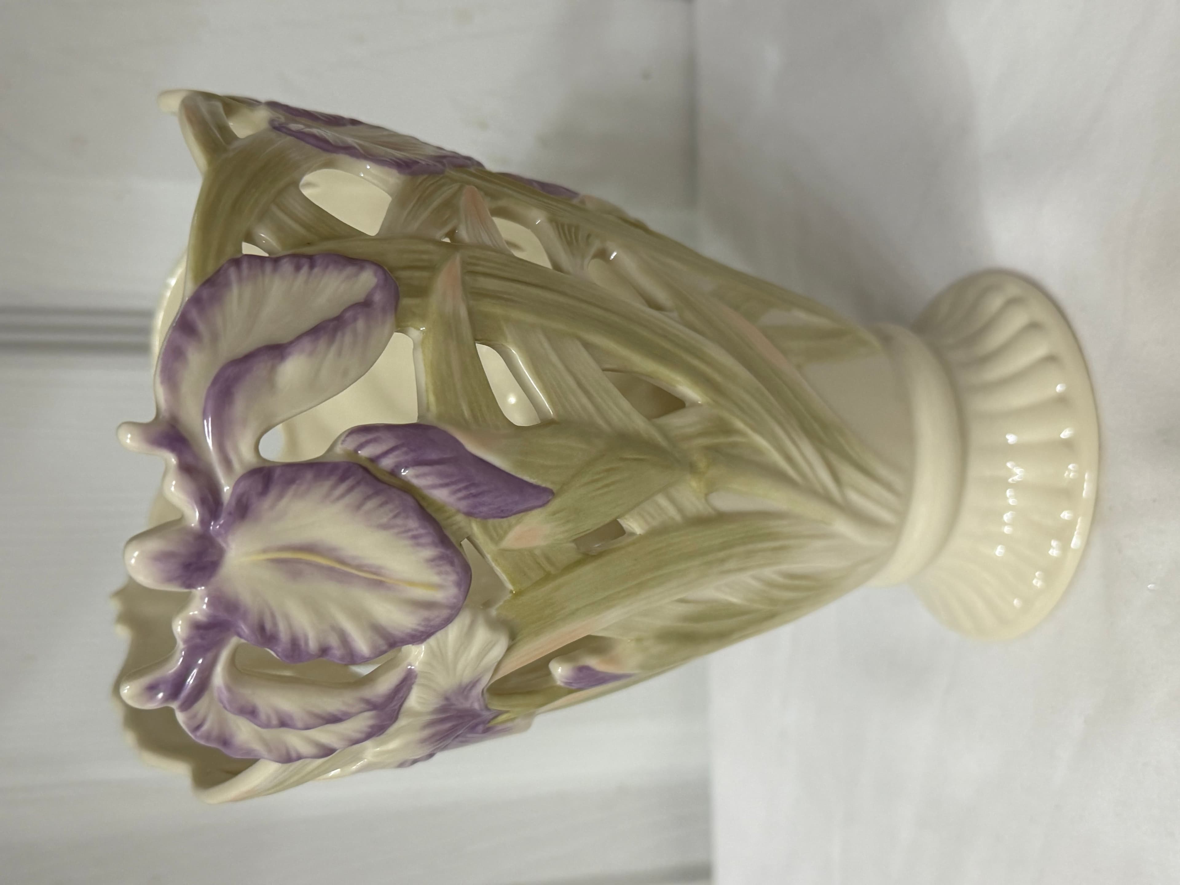 Lenox Pierced Iris Vase 6.5” - Thumbnail 3