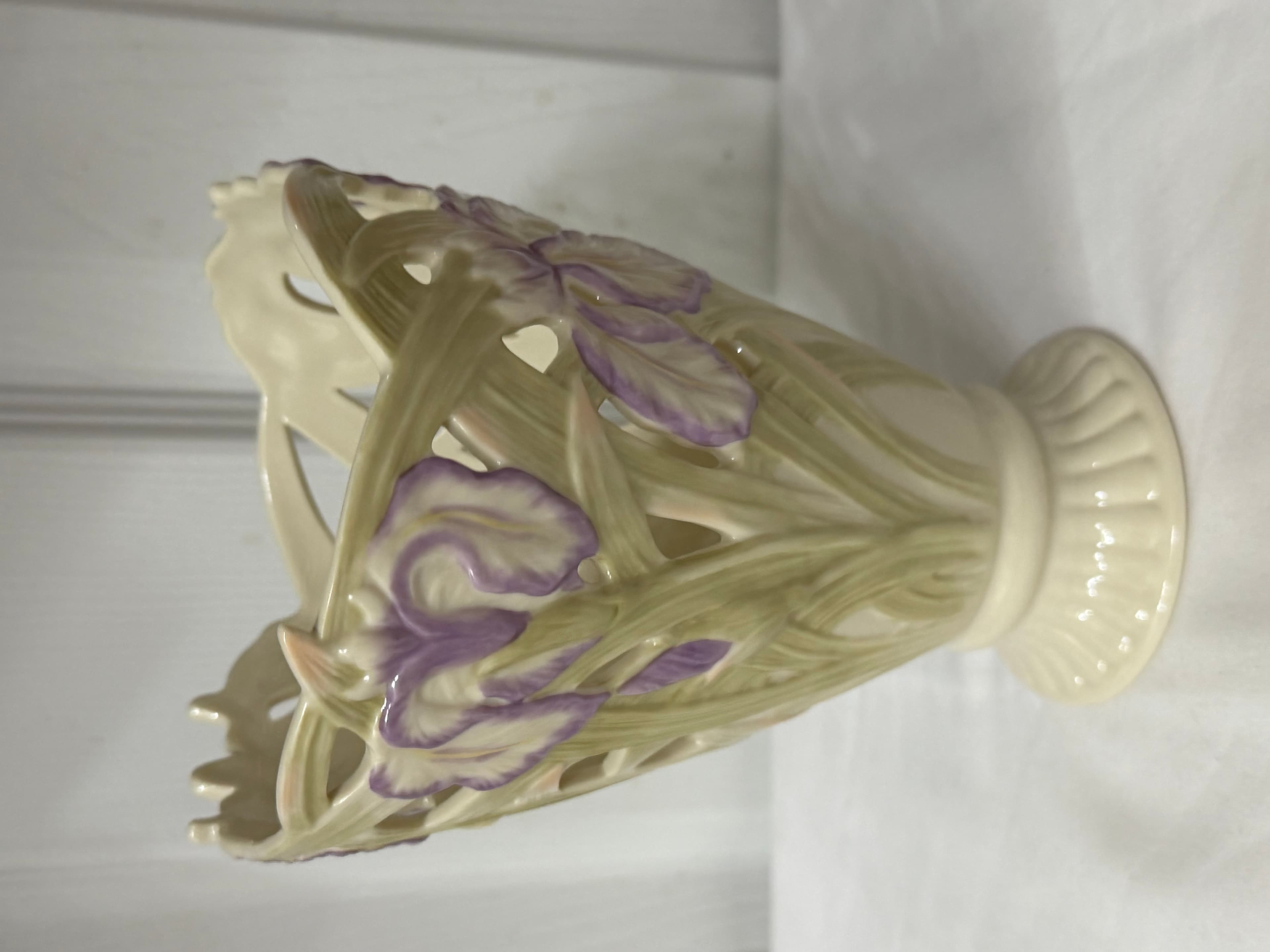 Lenox Pierced Iris Vase 6.5” - Thumbnail 2