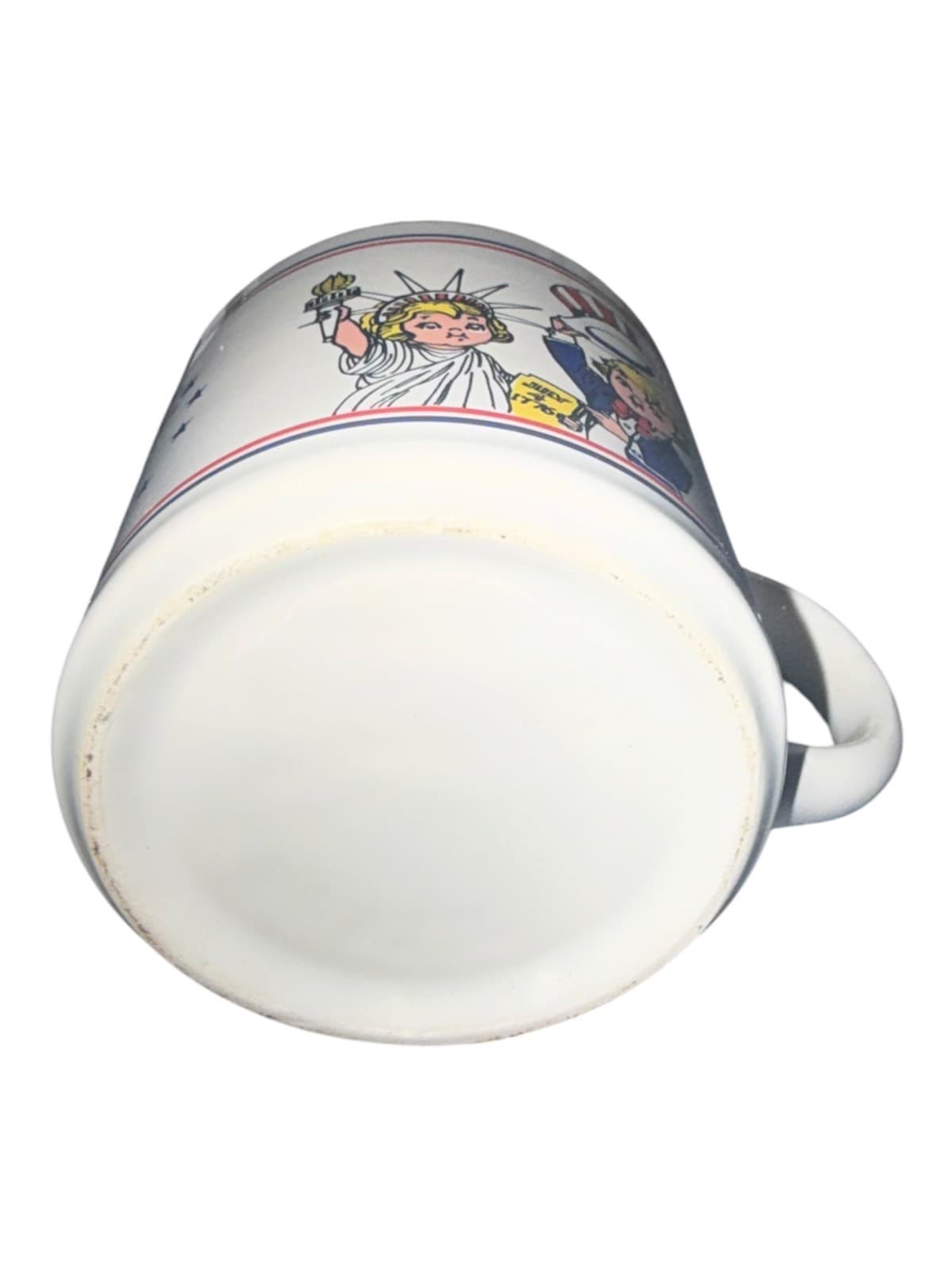 VTG July4 1776 Campbell’s Soups Salute America Statue of Liberty Kids Coffee Mug - Thumbnail 4