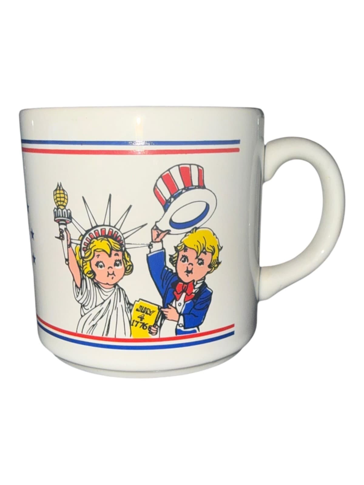 VTG July4 1776 Campbell’s Soups Salute America Statue of Liberty Kids Coffee Mug