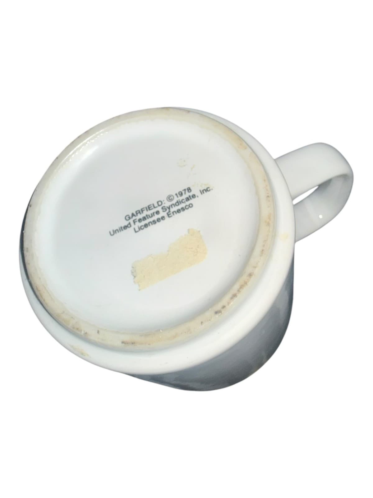 Vintage 1978 Garfield Enesco This Is The Life Jim Davis Coffee Mug Cup White - Thumbnail 3