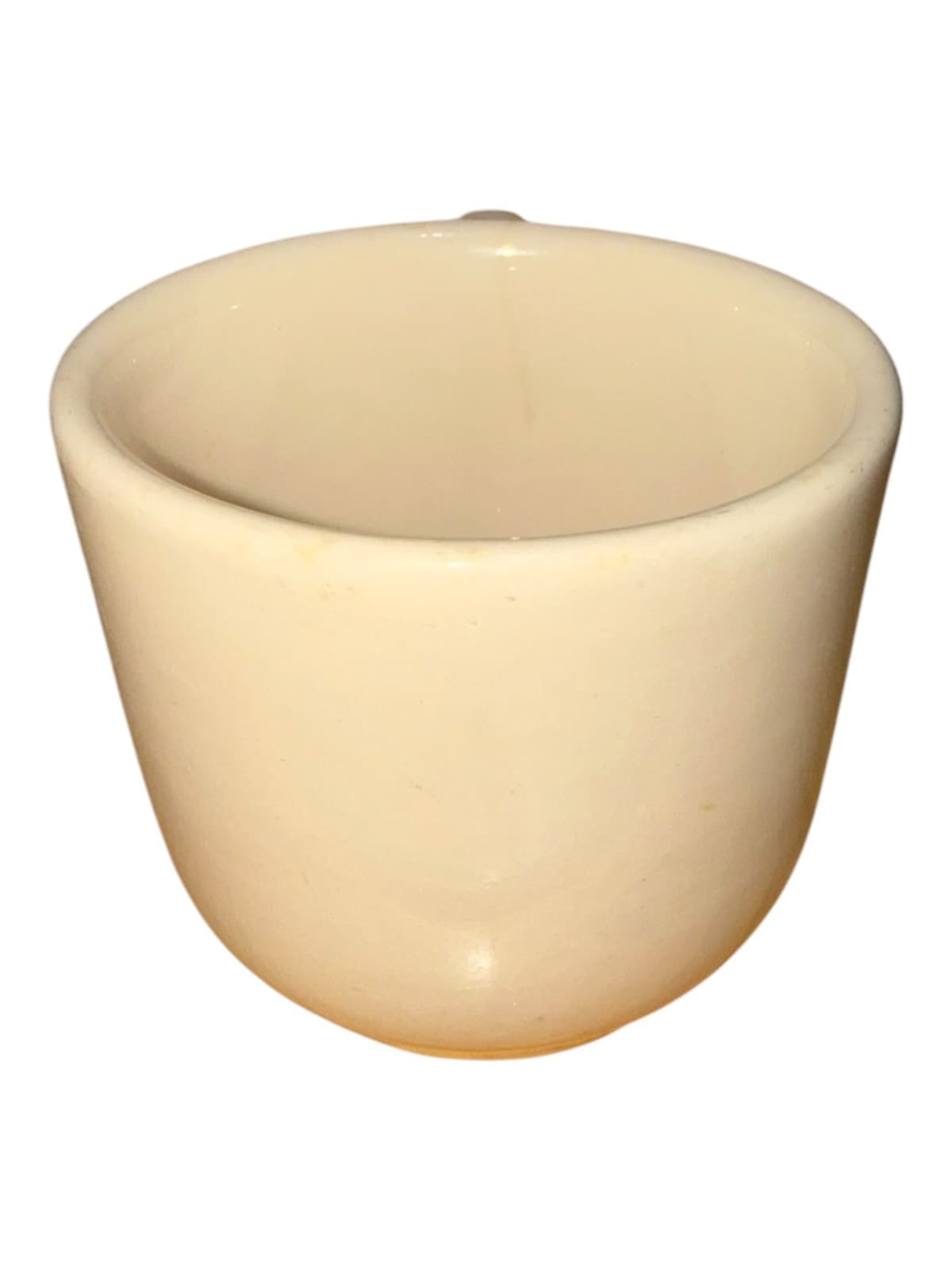 Vintage Sterling Vitrified Beige Ceramic Coffee Mug Cup East Liverpool Ohio - Thumbnail 4