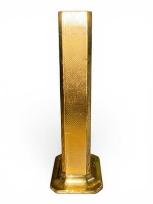 Vintage Dunhill Tallboy Table Lighter Gold Tone Made In England - Thumbnail 6