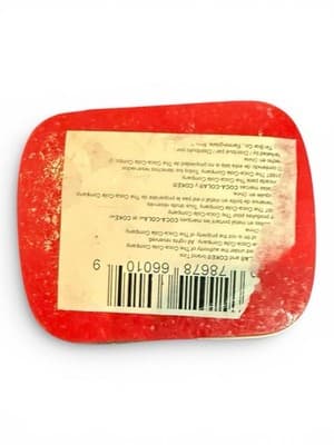 Coca-Cola Small Tin Vintage Style 1950s Gas Station Coke Advertising - Thumbnail 2