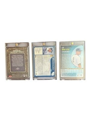 Derek Jeter Alex Rodriguez Prince Fielder Card Lot Topps Fleer Inserts Yankees - Thumbnail 2