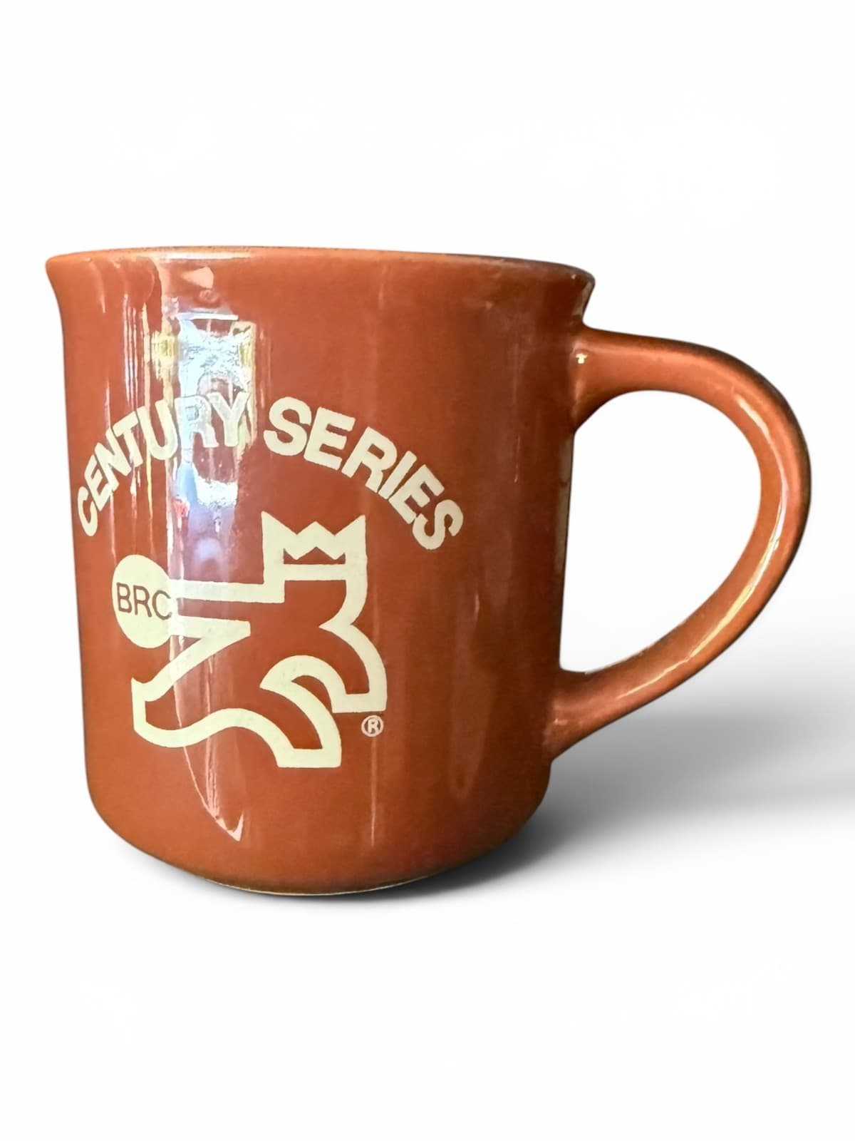 Vintage BRC Century Series Bowling Brown Coffee Mug Cup Ceramic - Thumbnail 2