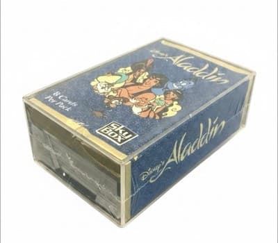1993 SkyBox Disney Aladdin Trading Cards Lot w/ Case Vintage 90s Movie Cards