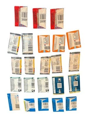 Vintage Baseball Card Wax Pack Lot 23 Unopened Topps Donruss Fleer OPC 1980s - Thumbnail 3