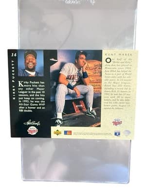 Kirby Puckett Baseball Card Lot 1994 Finest Upper Deck Jumbo Twins HOF - Thumbnail 5