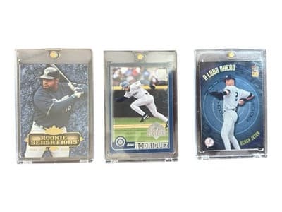 Derek Jeter Alex Rodriguez Prince Fielder Card Lot Topps Fleer Inserts Yankees - Thumbnail 7