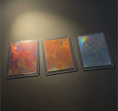1992 Impel Marvel Hologram Card Lot 3 Thing Venom Ghost Rider H2 H4 H5