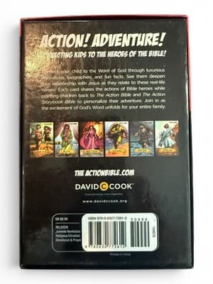Action Bible Heroes Card Collection : 54 Cards Filled with Devotions and Fun... - Thumbnail 2