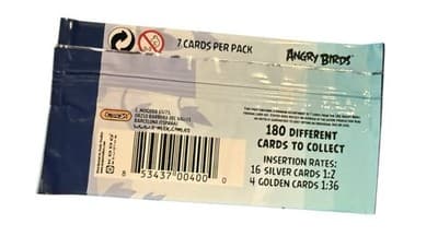 Angry Birds Trading Card Pack Lot 14 Sealed Packs Rovio 7 Cards Per Pack - Thumbnail 6