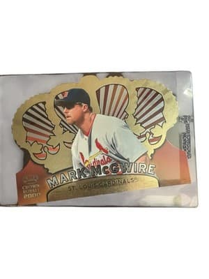Mark McGwire Sammy Sosa Card Lot Crown Royale Die Cut Jersey Relic Cubs - Thumbnail 8