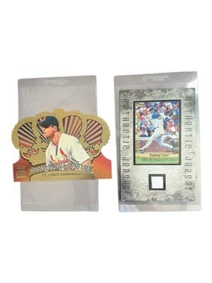 Mark McGwire Sammy Sosa Card Lot Crown Royale Die Cut Jersey Relic Cubs - Thumbnail 6