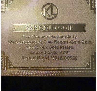 Marvel Avengers 24K Gold Plated Commemorative Coin Set w Display Case COA - Thumbnail 15