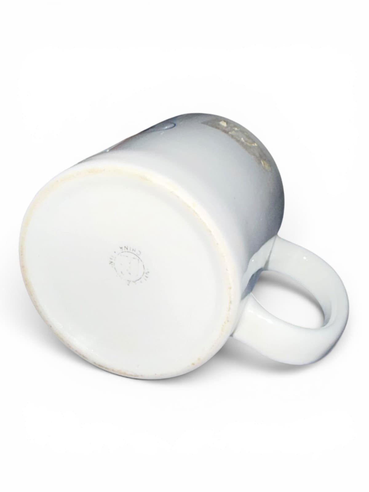Vintage Ribs Etc Atlanta White Pig Advertising Ceramic Coffee Mug - Thumbnail 3