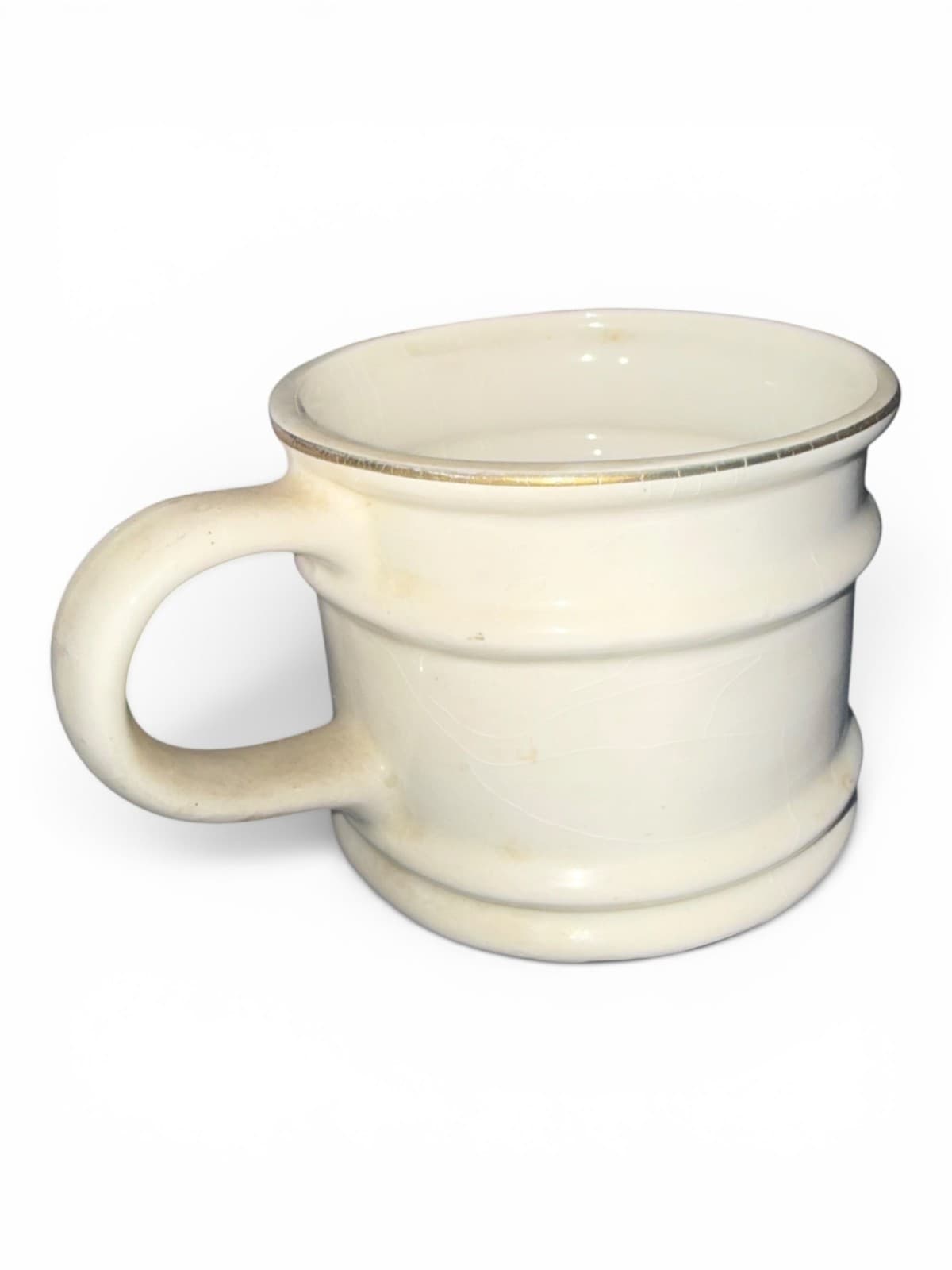 Vintage Ceramica Espejo Chile Barbershop Old Fashioned Luxury Shaving Mug - Thumbnail 3