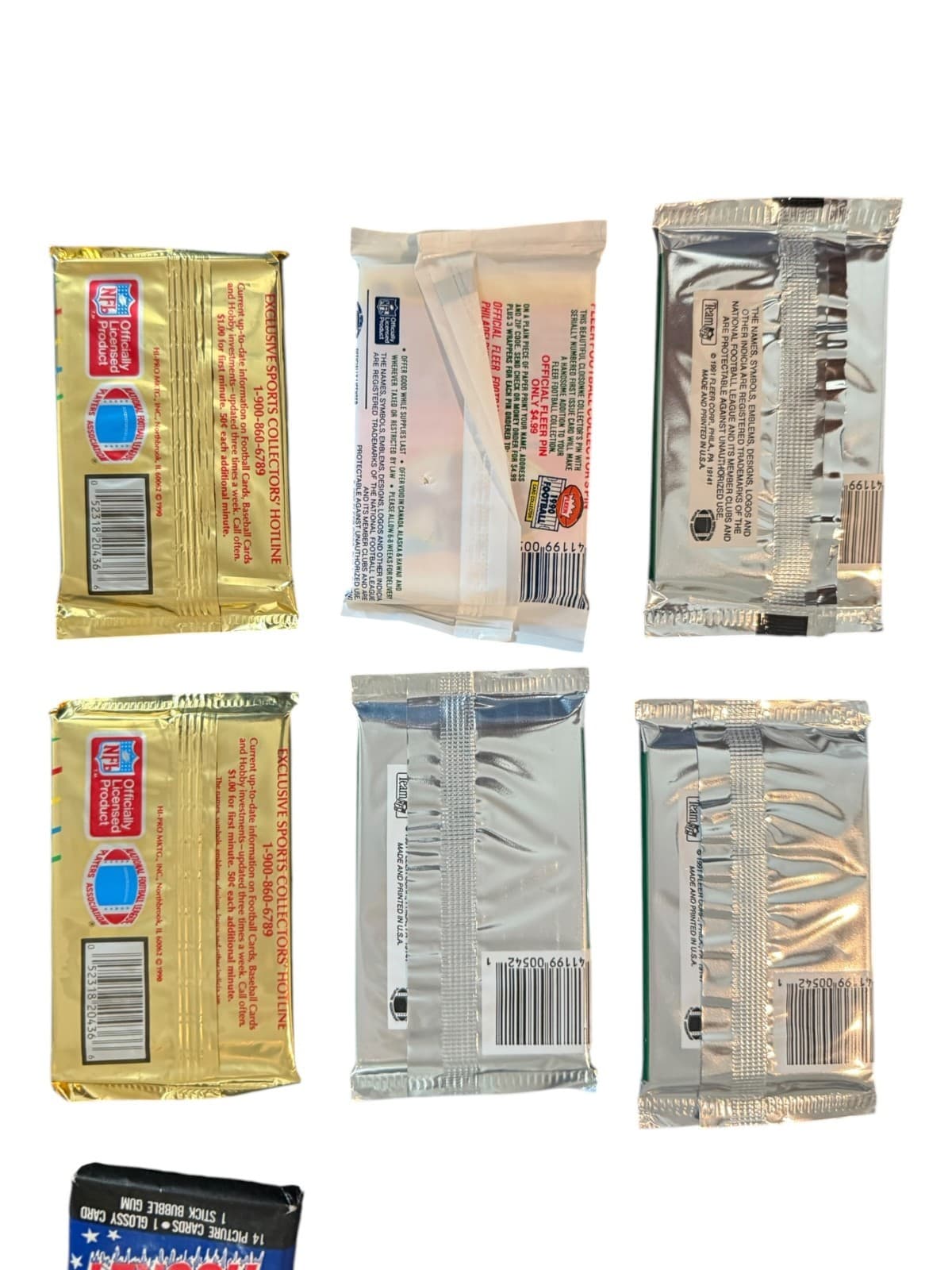 Lot of 6 1990/1991 Fleer Premiere Edition & Ultra Action Packed Football Cards - Thumbnail 2
