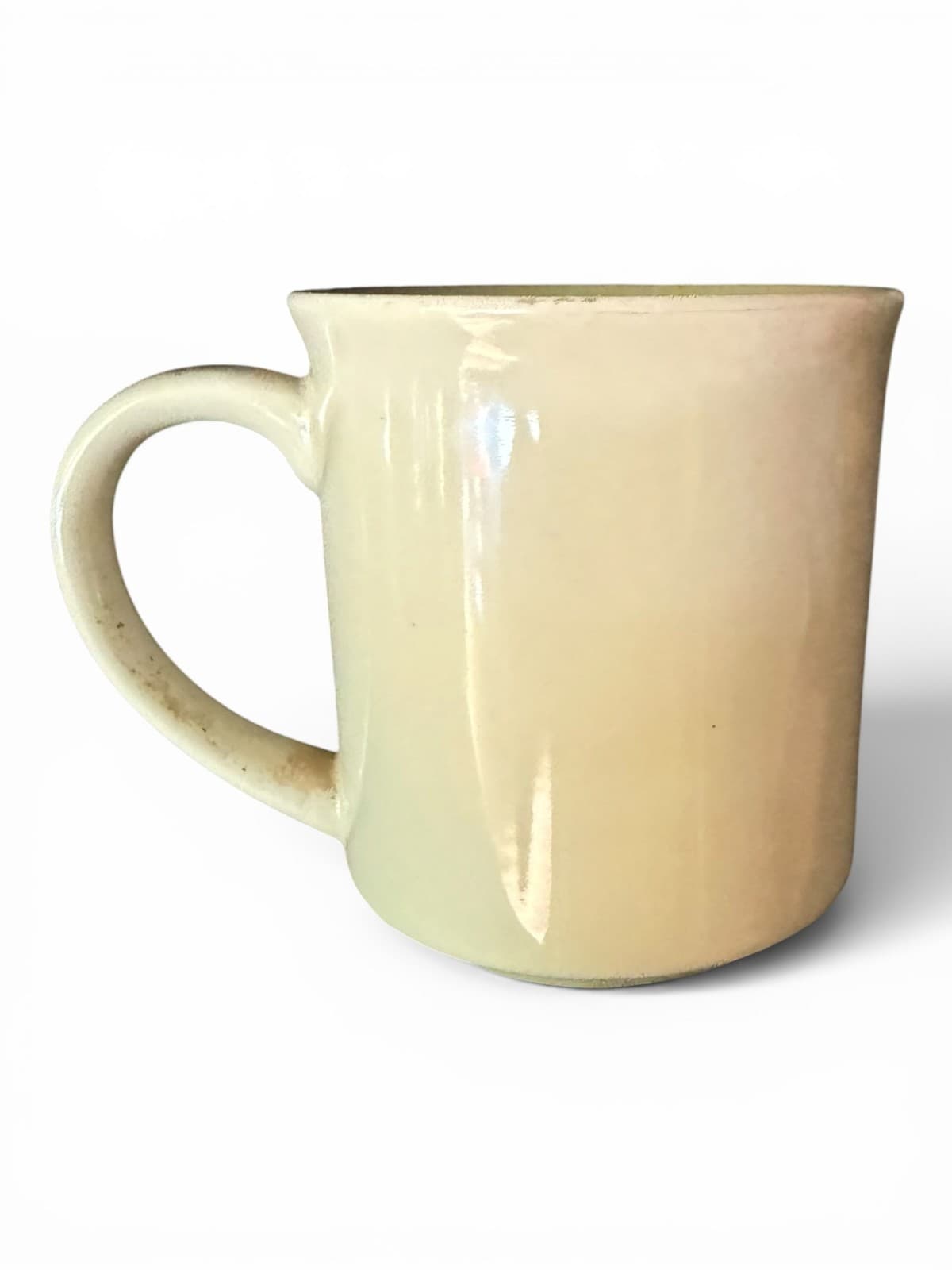 Vintage BRC 500 Series Bowling Logo Ivory Coffee Mug Cup Ceramic - Thumbnail 4
