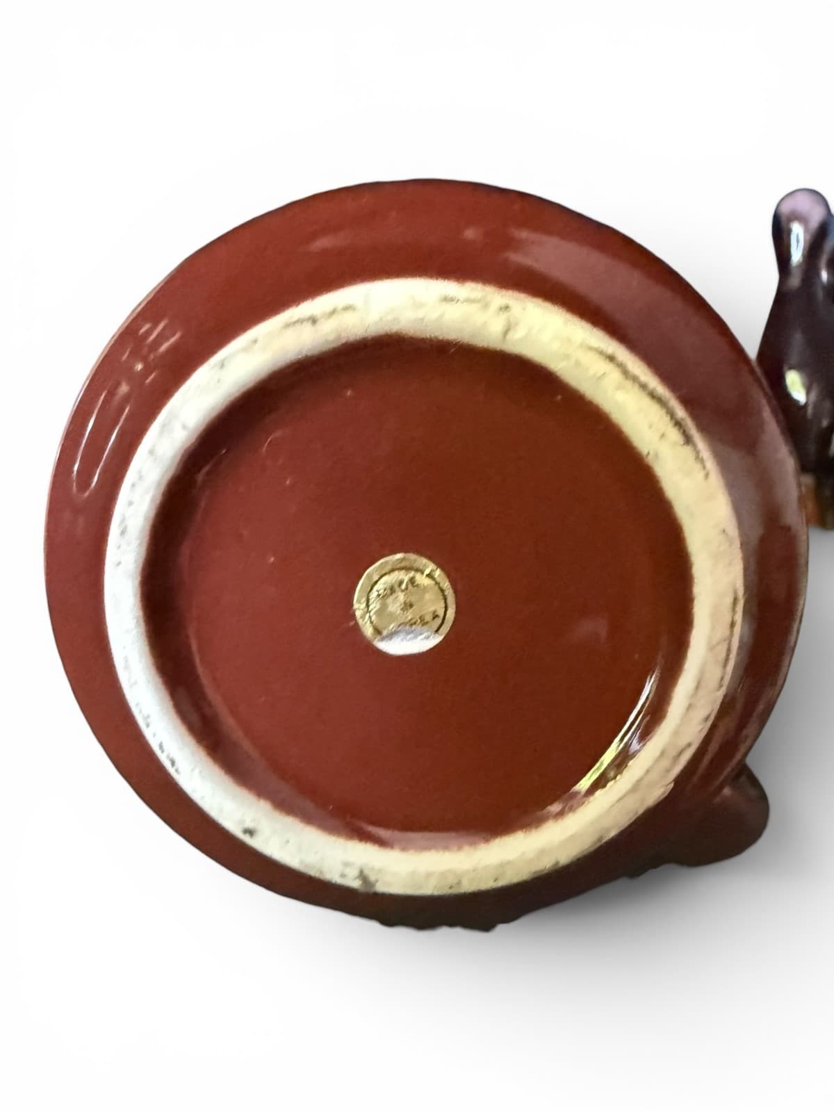 Vintage BRC 235 Game Bowling Logo Brown Coffee Mug Cup Ceramic - Thumbnail 6