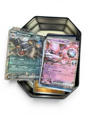 Pokemon TCG - Triple Whammy Collector Tins. All Open With Cards - Thumbnail 5