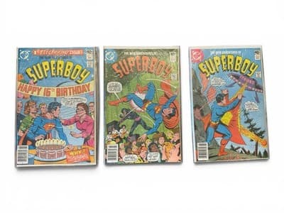 Superboy #1-6 Complete 1980 DC Comic Lot New Adventures Superman - Thumbnail 2
