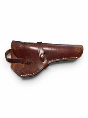 Vintage Red Head Brand Leather Revolver Holster 206 KDB 6 Duck Snap