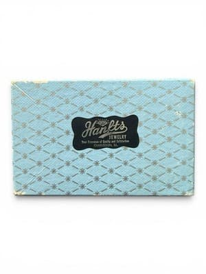 Vintage WEB Sterling Silver Baby Birth Record Rattle Blue Teether Box - Thumbnail 9