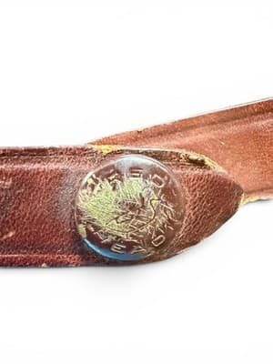 Vintage Red Head Brand Leather Revolver Holster 206 KDB 6 Duck Snap - Thumbnail 8