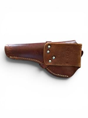 Vintage Red Head Brand Leather Revolver Holster 206 KDB 6 Duck Snap - Thumbnail 6