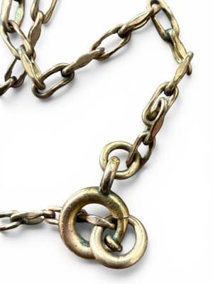 Antique W&SB Art Nouveau Gold Filled Photo Locket Necklace Woman - Thumbnail 10