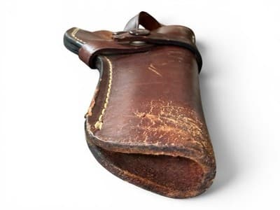 Vintage Red Head Brand Leather Revolver Holster 206 KDB 6 Duck Snap - Thumbnail 7