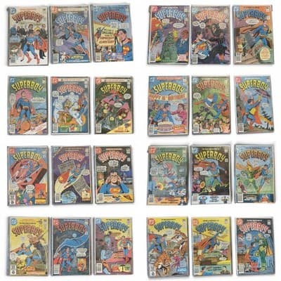 Superboy #1-24 Complete 1980-81 DC Comic Lot New Adventures Bronze Age