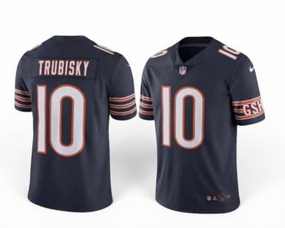 Chicago Bears Trubisky Nike Vapor Limited Player Jersey